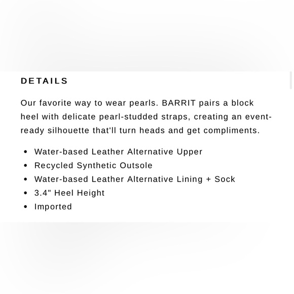 Dolce Vita Barrit Pearl Heals - Picture 8 of 13